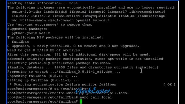 How To Protect SSH Server with Fail2Ban on [Ubuntu/Linux] смотреть онлайн