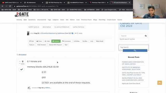 All about ISI Kolkata Exam | GateOverflow Exams and PYQs Pdf смотреть онлайн