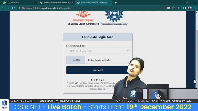 How to Download Your CSIR NET E Certificate Now | Details Inside | IFAS смотреть онлайн