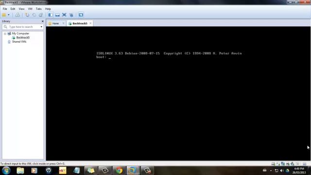 how to run backtrack 5 with vmware workstation смотреть онлайн
