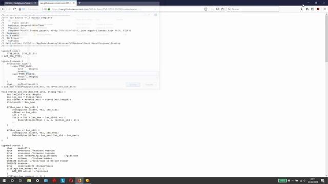 Remote Code Execution WinRAR (CVE-2018-20250) POC смотреть онлайн