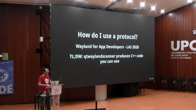 Working on Wayland standards смотреть онлайн