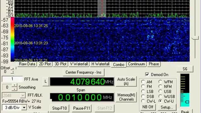 Pirate Beacon, TMP in SW Arizona, September 10, 2010, 4079.64 kHz смотреть онлайн