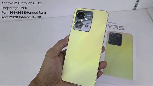 VIVO Y35 | VIVO Y35 2022 Spesifikasi Dan Harga