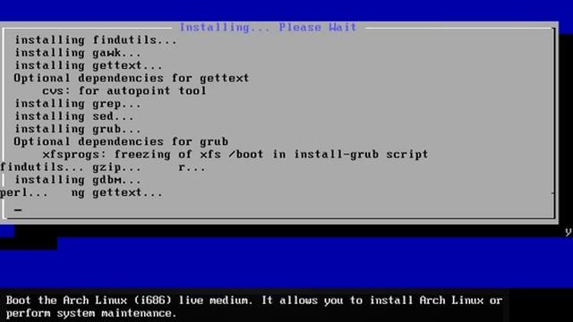 Arch Linux Installation смотреть онлайн