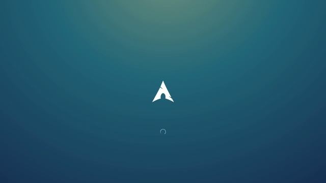 ArchLinux Blue Splashscreen смотреть онлайн