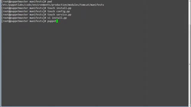 4.9 Puppet Module, Deploy Tomcat Module смотреть онлайн