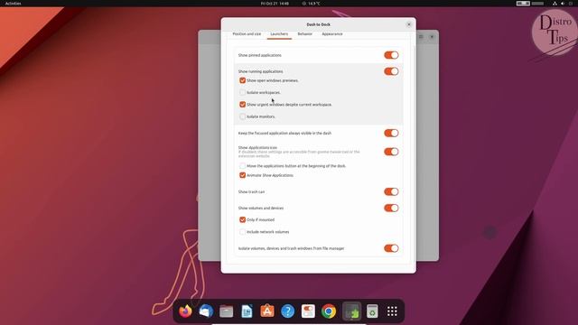 Ubuntu 22.10 Customization.Gnome extensions.Gnome look. смотреть онлайн