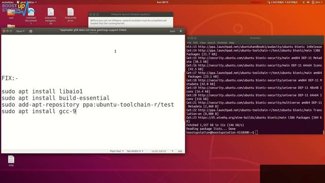 [AppLoader] GLib does not have GSettings support | VMware GLib does not have GSettings support FIXE смотреть онлайн