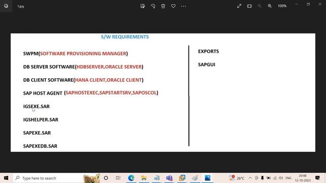 SAP BASIS- SAP INSTALLATION S/W REQUIREMENTS(SWPM,HOSTAGENT,IGS,DBCLIENT) смотреть онлайн