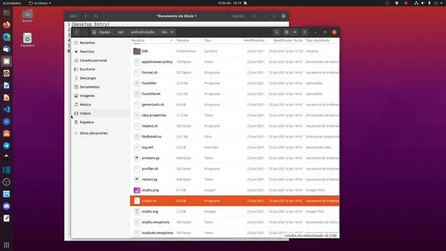 ✅ Crear ACCESO DIRECTO de ANDROID STUDIO en UBUNTU 22.04 смотреть онлайн