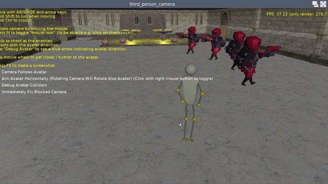 Third Person Navigation (Avatar) demo in Castle Game Engine смотреть онлайн