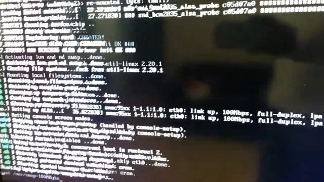 Raspberry Pi first boot Wheezy смотреть онлайн