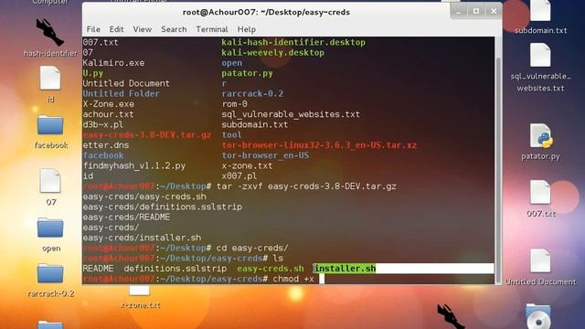 install easy creds on kali смотреть онлайн