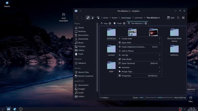 How to install mods in The Witcher 3 Linux смотреть онлайн
