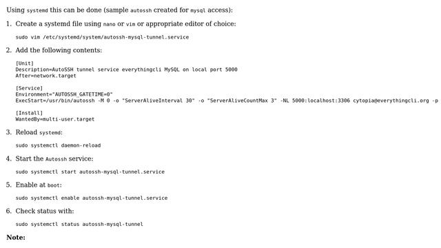 Ubuntu: Start autossh on system startup смотреть онлайн