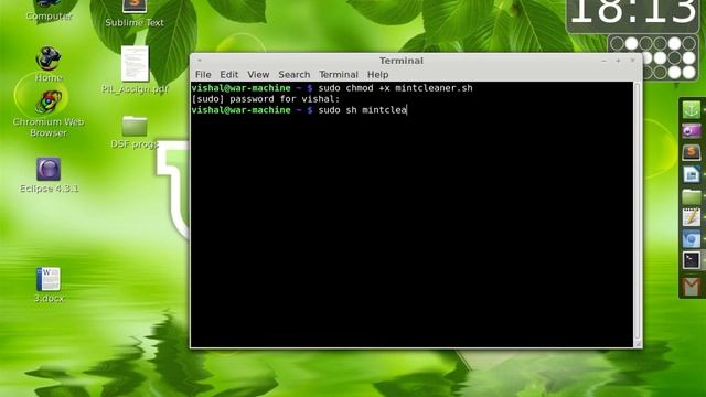 Cleaning Linux Mint смотреть онлайн