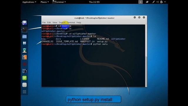 How to install wifiphisher on kali linux смотреть онлайн