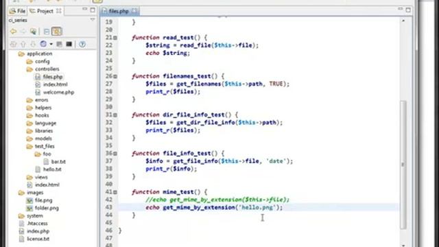 Codeigniter Day 11 File and Directory Operation смотреть онлайн