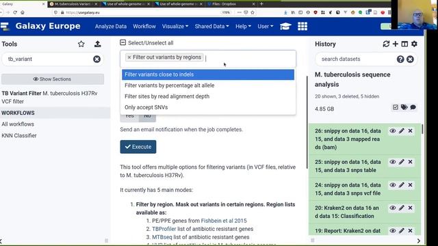GTN Training - Microbial Analysis - M. Tuberculosis Variant Analysis (Tutorial) смотреть онлайн