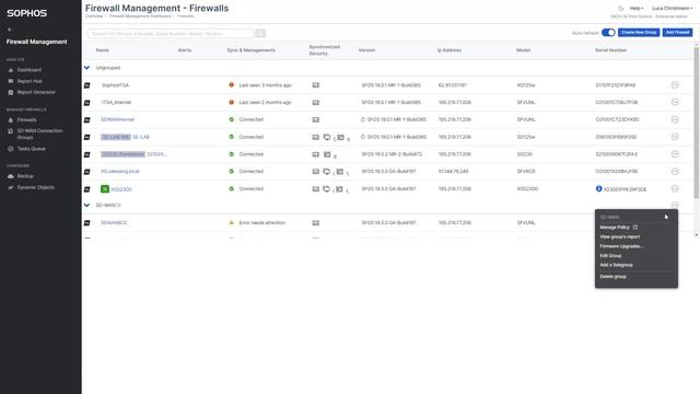 Sophos Firewall - Tipps und Tricks - Firmware Upgrade über Sophos Central смотреть онлайн