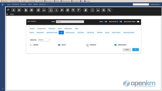 OpenKM - Users and profiles management - New User Interface смотреть онлайн