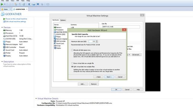 adding additional hard disk to VM centOS, Redhat смотреть онлайн