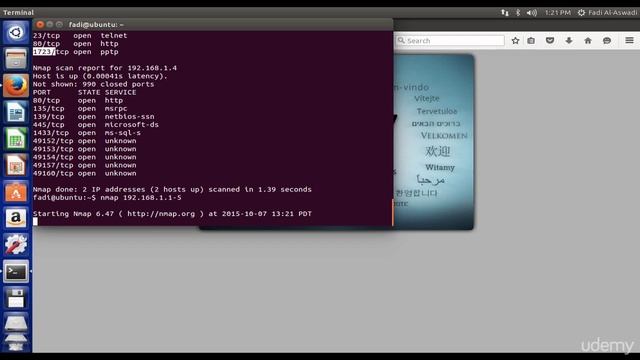 الهكر الأخلاقي (Nmap / Zmap) شرح أقوى أداة تتبع و فحص الشبكات على الويندوز و لينكس الحلقة 3 . смотреть онлайн