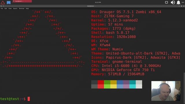 Test Drauger OS 7.5.1 ZOMBIE Dystrybucja Linuxa przeznaczona dla graczy oparta o Ubuntu 20.04 LTS смотреть онлайн