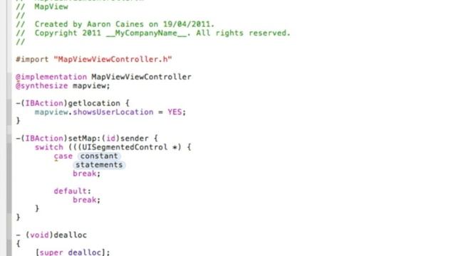 XCode 4 Tutorial Map View - Geeky Lemon Development смотреть онлайн