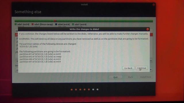 Install Ubuntu 18.04 With Manual Partitions смотреть онлайн