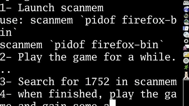 scanmem: cheat engine for linux смотреть онлайн