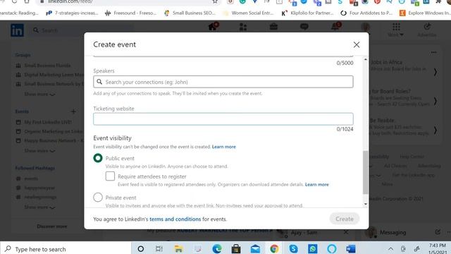 LinkedIn Events 2021 - How to Create Event on LinkedIn 2021 - Organic Marketing on LinkedIn in 2021 смотреть онлайн