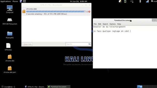 Kali Linux Google Chrome смотреть онлайн
