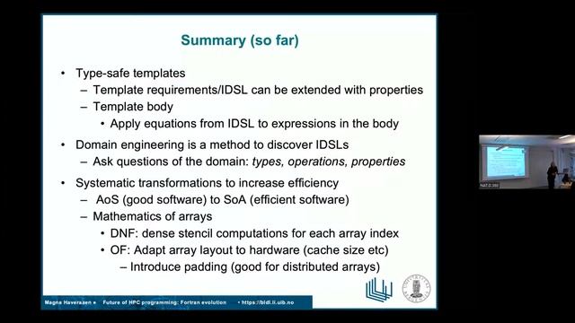 Lecture 3, part 2: Mathematics of arrays (MoA) смотреть онлайн