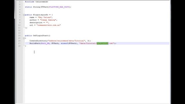 SourceMod Coding Tutorial - 9.1 - KeyValues Part 1 (Creating a Stats Tracker! + Custom Functions) смотреть онлайн