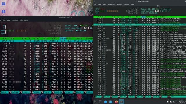 MX Linux 21 (XFCE) vs Kubuntu 22.04: RAM Usage смотреть онлайн