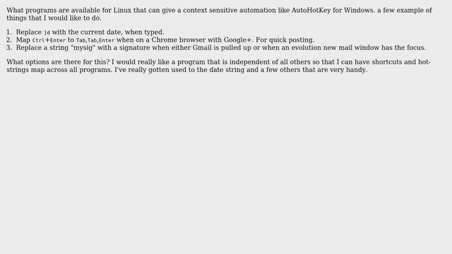 Ubuntu: Automating Linux (Like AutoHotKey for windows) смотреть онлайн