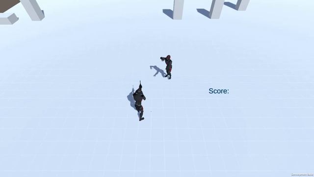 Unity top-down shooter 3 zombie AI (chasing and attacking) смотреть онлайн