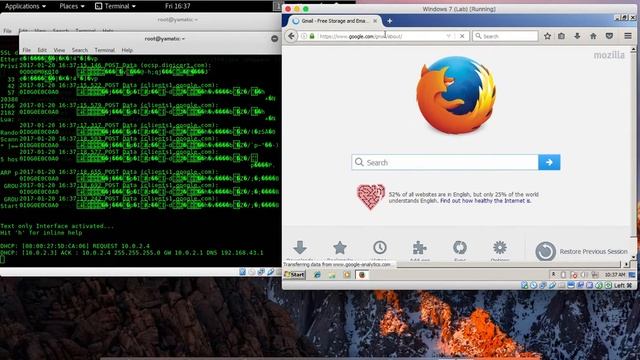 SSLStrip Attack смотреть онлайн