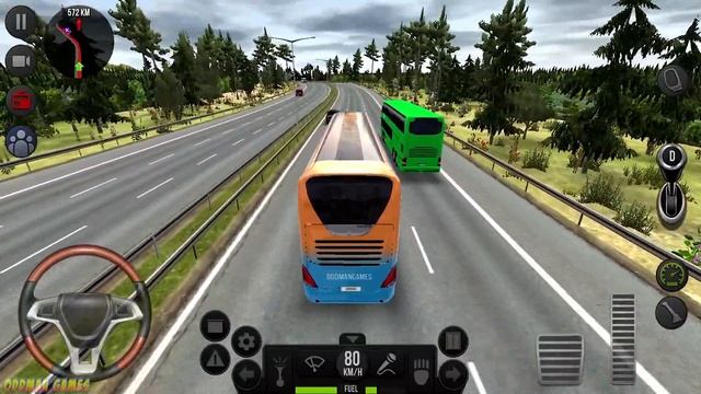 Bus Simulator : Ultimate - Traveling from Brisbane to Sidney! IOS Android gameplay смотреть онлайн