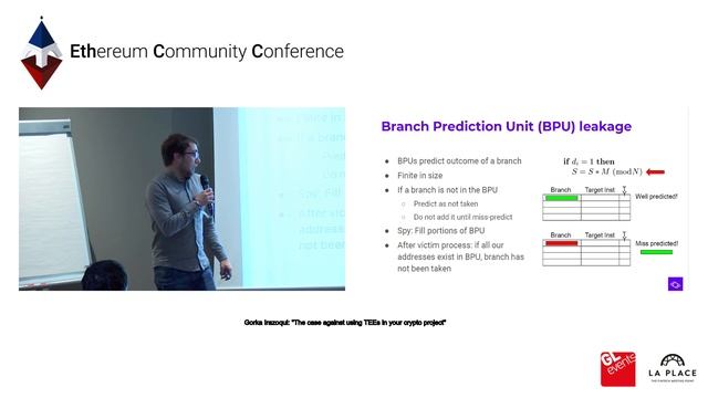 Gorka Irazoqui: "The case against using TEEs in your crypto project" смотреть онлайн