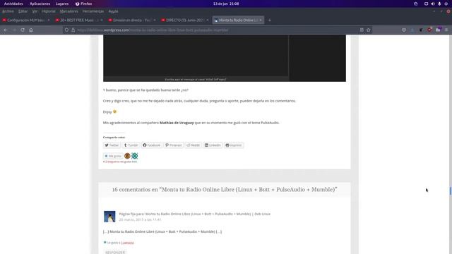 DIRECTO (13-Junio-2021) Domingueo linuxero y un poco de todo смотреть онлайн