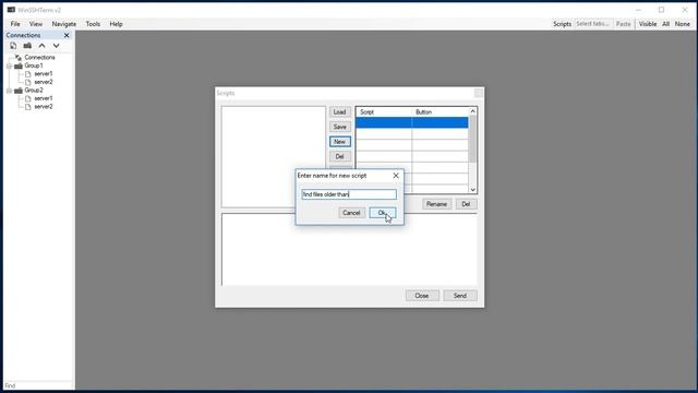 WinSSHTerm - Scripts and Buttons смотреть онлайн