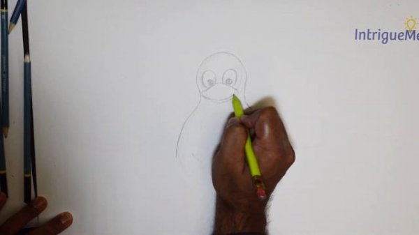 How to Draw the Linux Penguin (Speed Art)