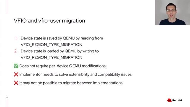 Live Migrating VFIO, vhost-user, and vfio-user Devices - Stefan Hajnoczi, Red Hat смотреть онлайн