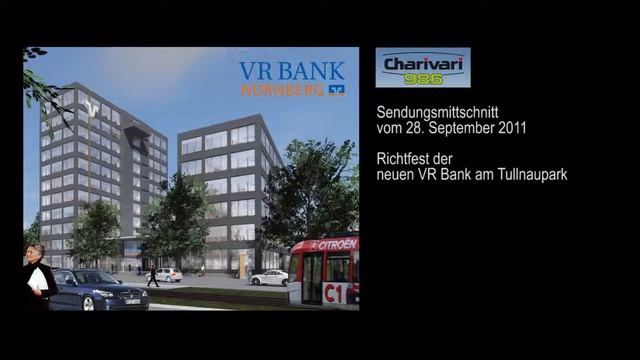 Charivari 98,6 Sendungsmittschnitt zum Richtfest der neuen VR Bank am Tullnaupark смотреть онлайн