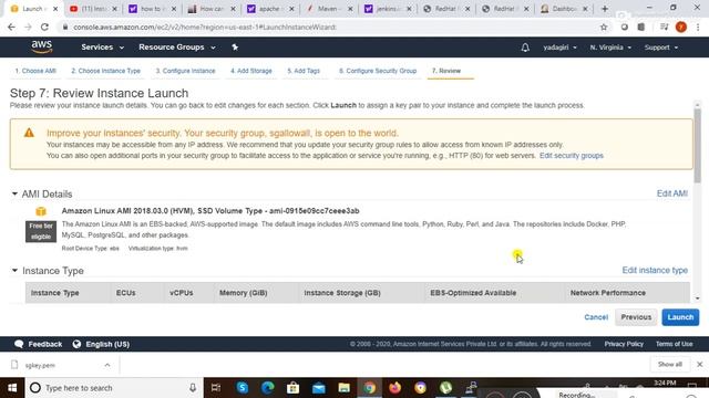 Installation of jenkins and tomcat web server in amazon linux смотреть онлайн