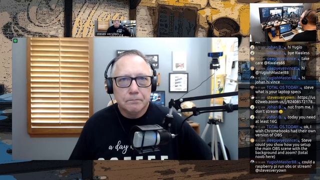 The Sunday Linux Coffee Klatch - Streaming With Linux - My production Setup - 06/26/2022 смотреть онлайн
